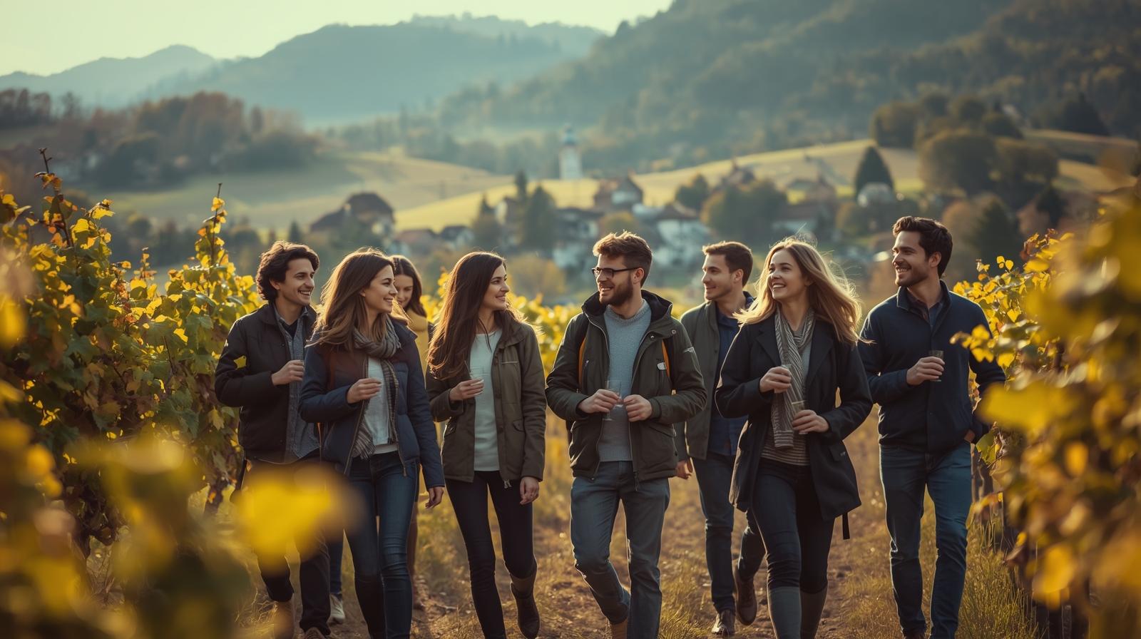 Team Event auf dem Land